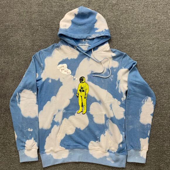 Travis Scott Astroworld spaceman Hoodie - Picture 1 of 7